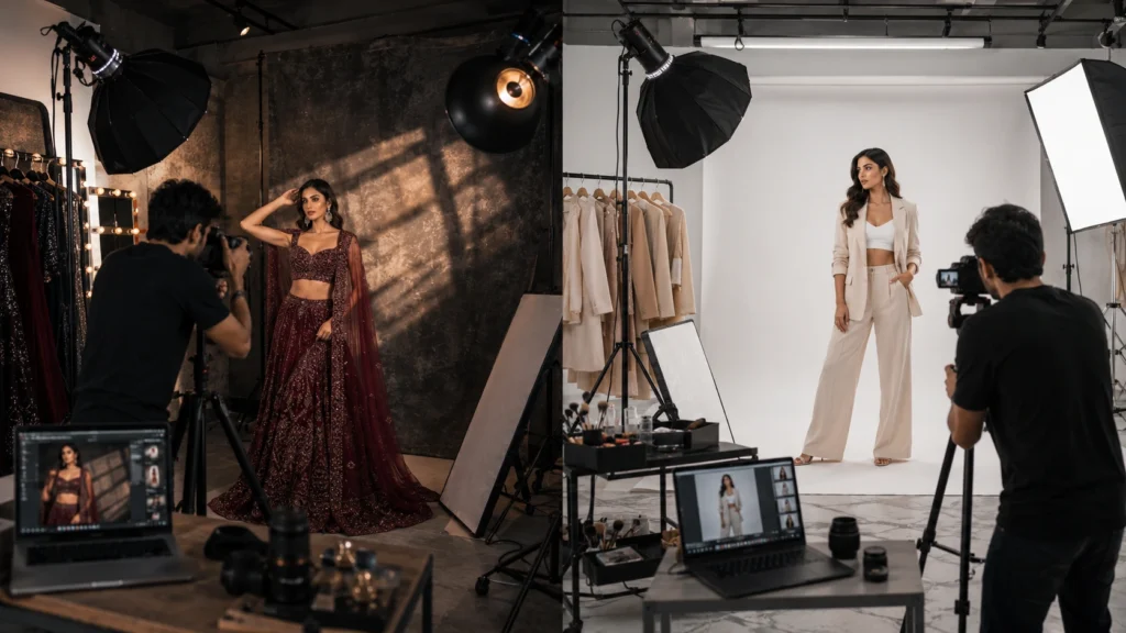 Editorial vs Commercial Fashion Photography