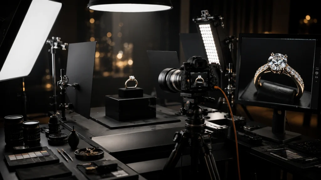 High-Quality Diamond Photography in Mumbai